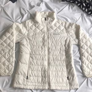 Women’s White Colombia Nano Puff Jacket size Small